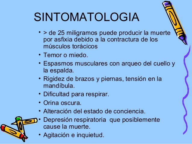 estricnina farmacodinamia